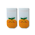Cute Orange Fruit Ankle Socks