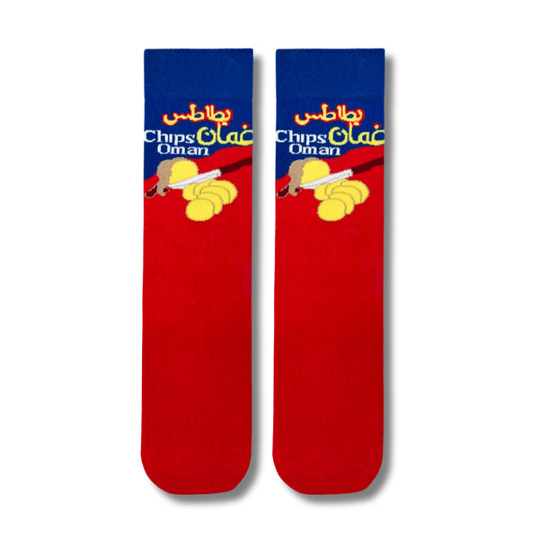 Chips Oman Red Socks