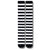 Black & White Striped Long Knee
