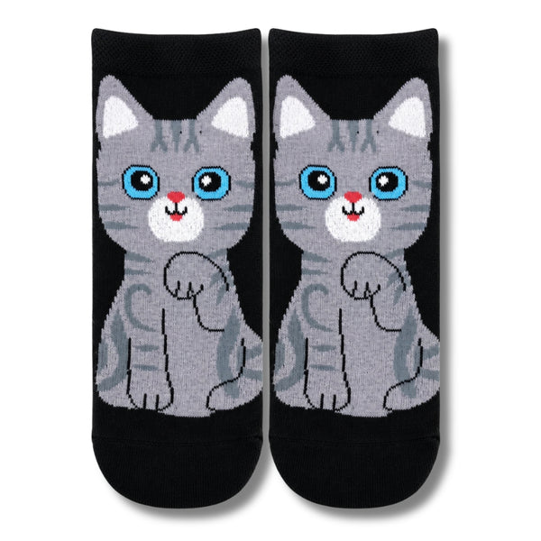 Cat Grey Ankle