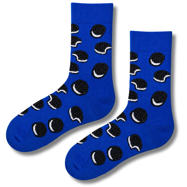 Blue Oreo Cookie Pattern