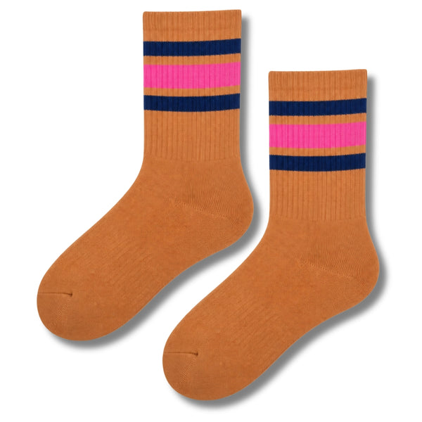 Retro Stripe Brown