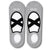 DO IT Gray Pilates Grip Socks