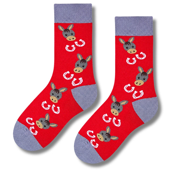 Red Donkey Pattern