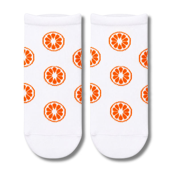 Orange Slice Pattern Ankle