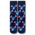 Navy Blue Stitch-Patterned Tongue