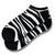 Zebra Stripe Ankle