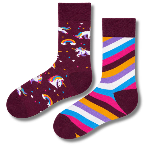 Unicorn Rainbow Mismatched