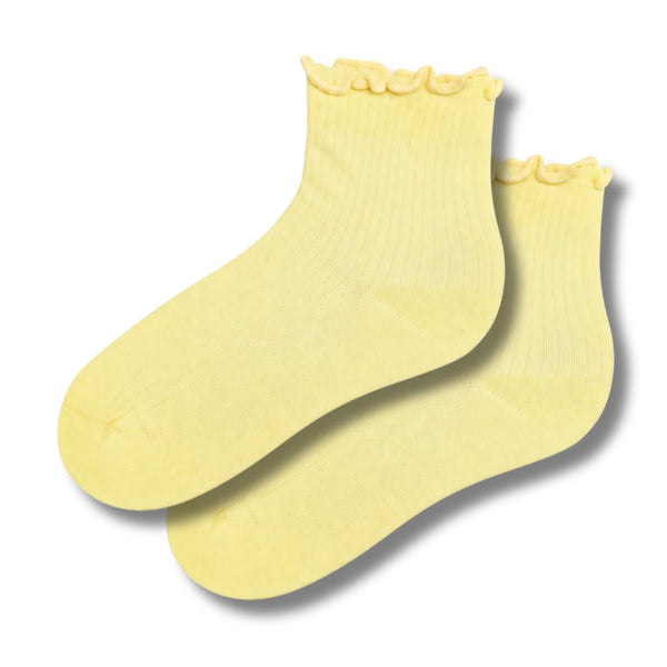 Ruffle Pastel Yellow
