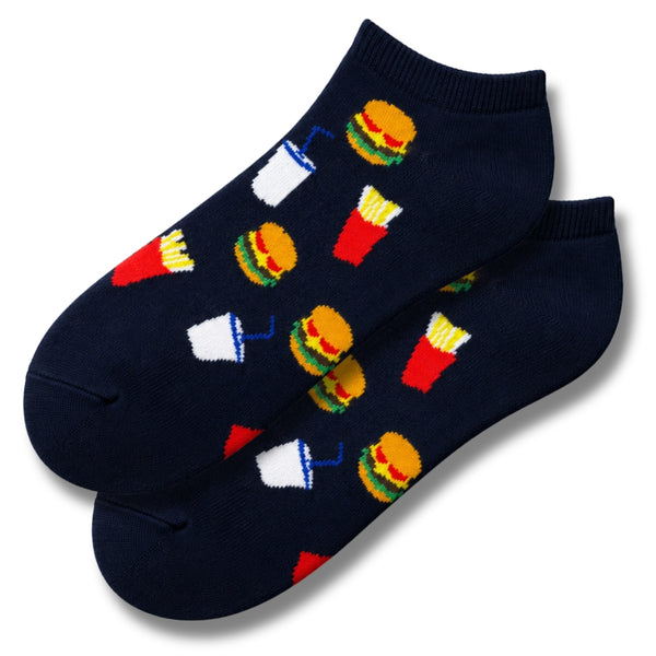 Fast Food Pattern Ankle