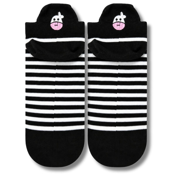 Striped Cow Ankle