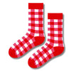 Red Gingham Checkered