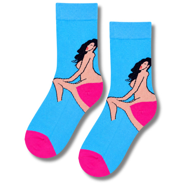 جوارب فتاة Pin-Up ريترو