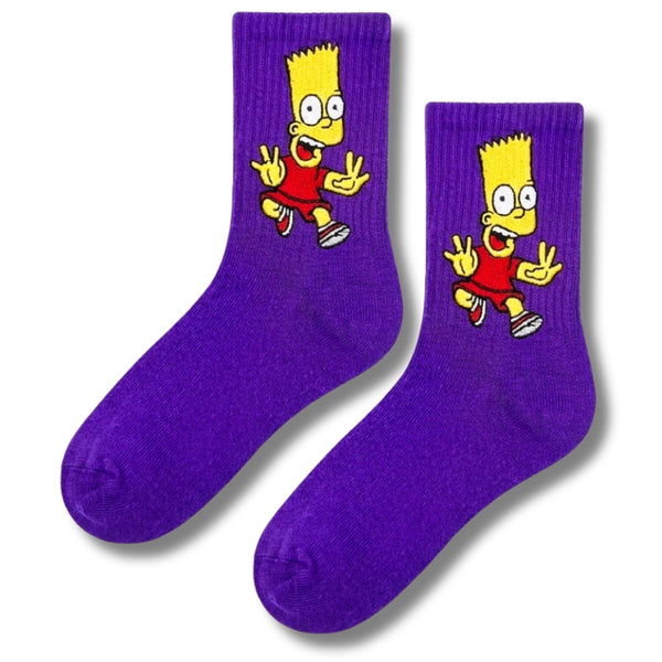 Bart Simpson Purple