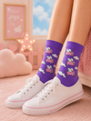 Flying Pig Socks Front View
