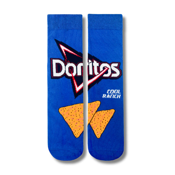 Doritos Cool Ranch Blue Socks