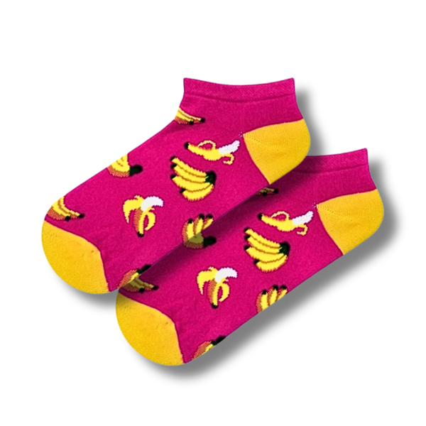 Banana Ankle Pink Socks