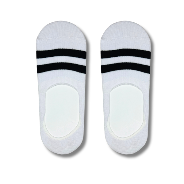 Black Stripe Invisible Socks