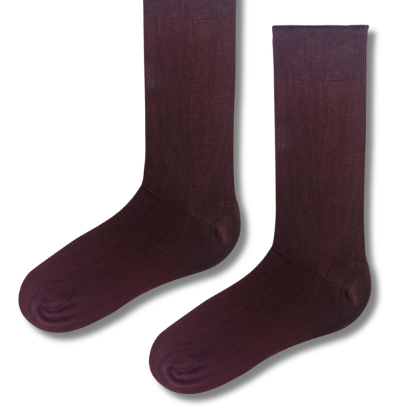 Brown Soft Formal Socks