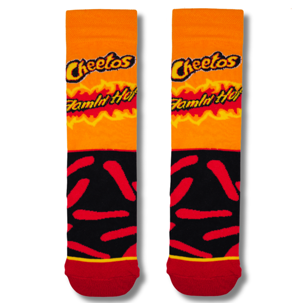 Cheetos Flamin’ Hot Crew Socks