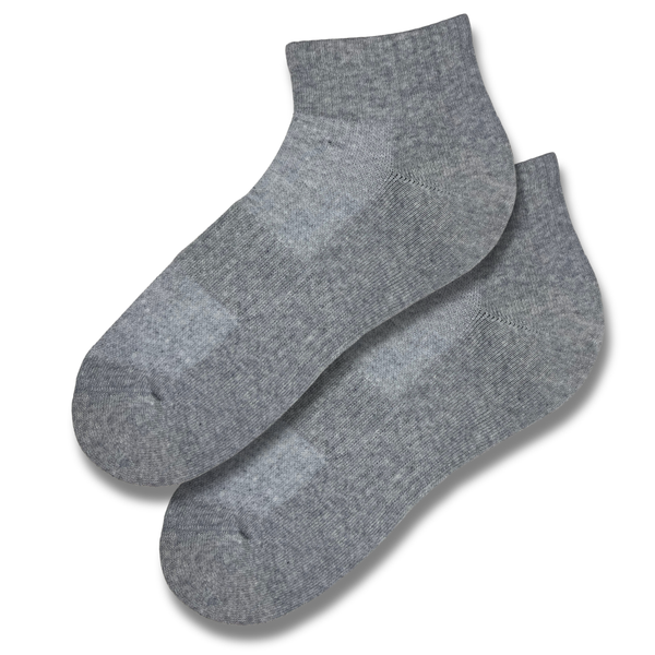 Classic Grey Ankle Socks