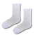 Classic White Crew Socks