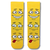 Crazy Faces Yellow Socks