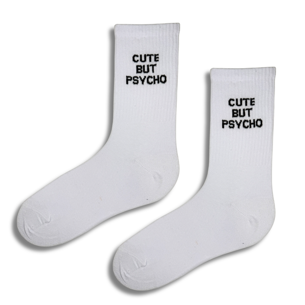 Cute But Psycho Socks