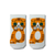 Cute Orange Kitten Ankle Socks