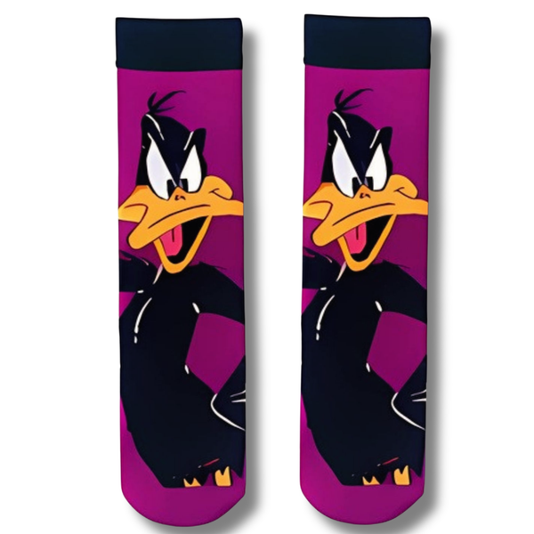 Daffy Duck Purple Socks
