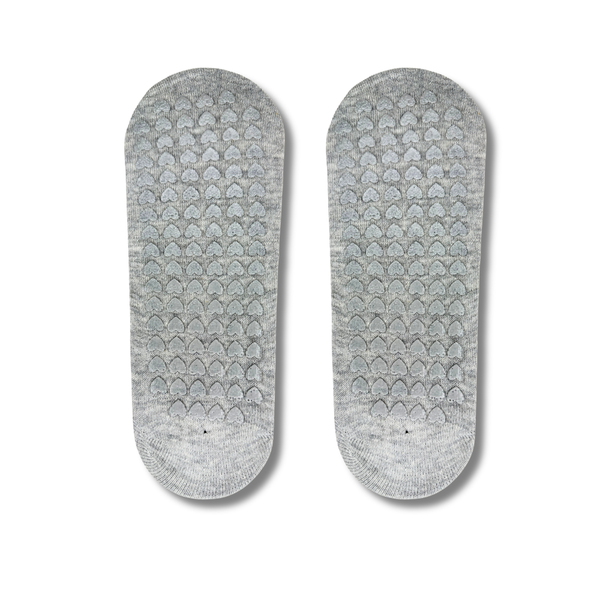 DO IT Gray Pilates Grip Socks