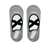 DO IT Gray Pilates Grip Socks