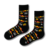 Black Formula Racing Socks