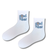 Good Vibes Daisy White Crew Sock