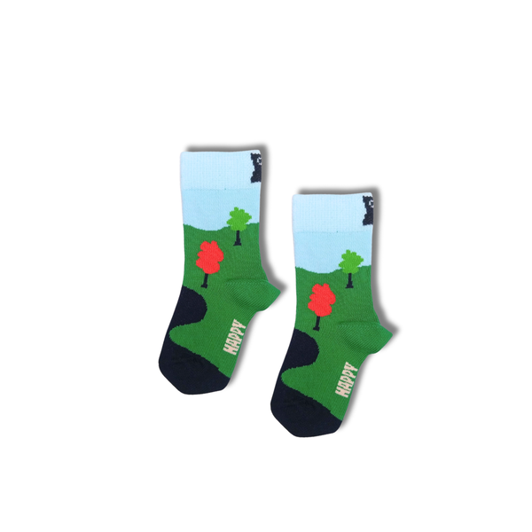 Happy Tree Kids Crew Socks – 1–2 Years
