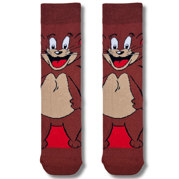Jerry Mouse Cartoon Socks
