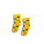 Kids Sushi Socks – Yellow (2–3 Years)