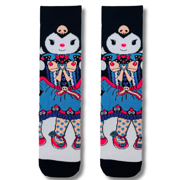 Kuromi Gothic Princess Socks