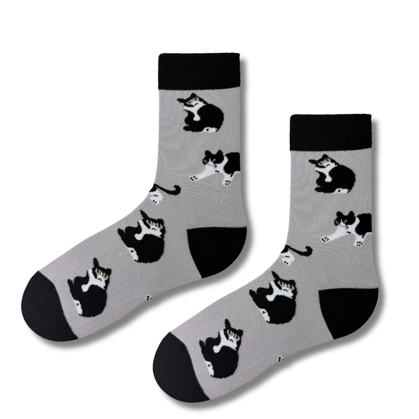 Minimal Cat Socks