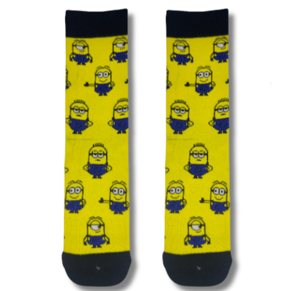 Minion Pattern Socks