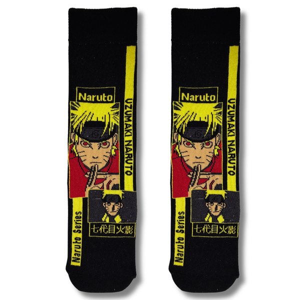 Uzumaki Naruto Graphic Socks