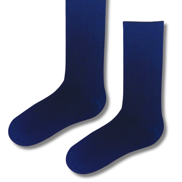 Navy Blue Soft Formal Socks