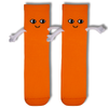 Orange Magnetic Hug Socks