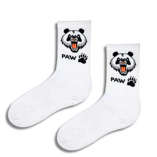 Panda Paw Tennis Socks