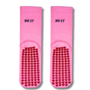 Pink “Do It” Non-Slip Grip Socks