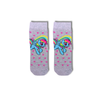 Rainbow Pony Kids Crew Socks – Grey (5–6 Years)