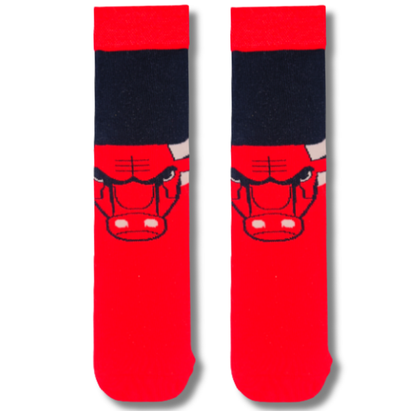 Bull Face Graphic Socks