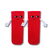 Red Magnetic Hand Kids Socks
