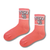 SHUT UP Pink Socks