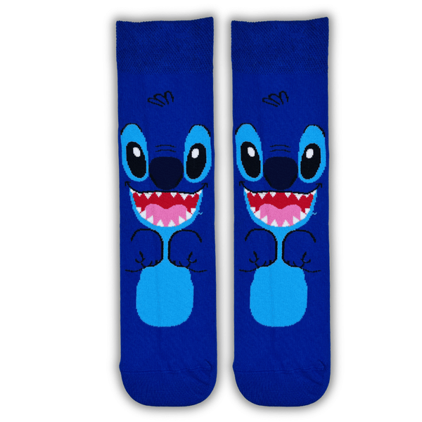 Stitch Character Blue Socks